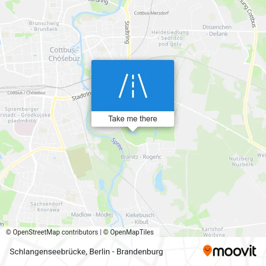 Карта Schlangenseebrücke