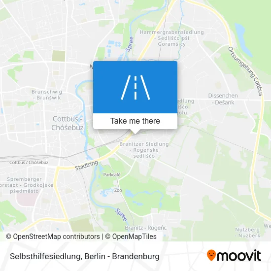 Карта Selbsthilfesiedlung