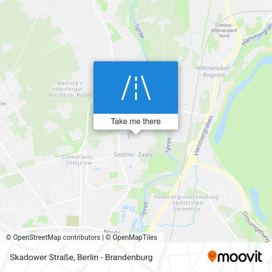 Skadower Straße map