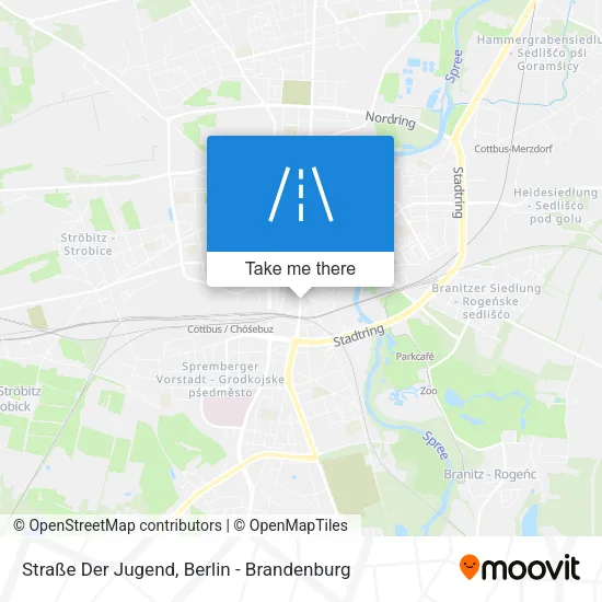 Карта Straße Der Jugend