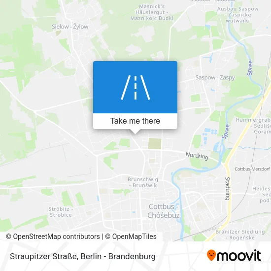 Карта Straupitzer Straße