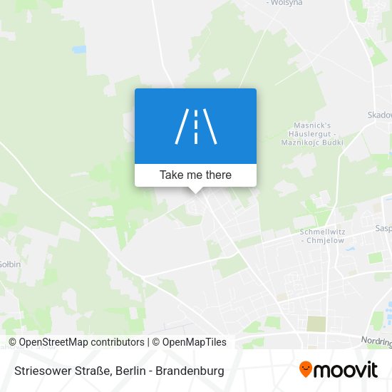 Striesower Straße map