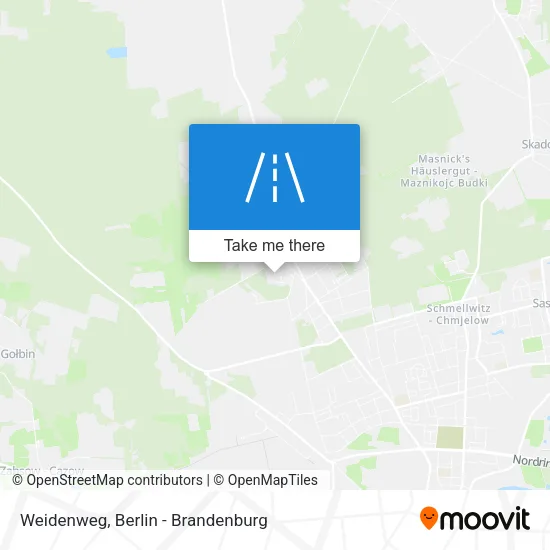 Карта Weidenweg
