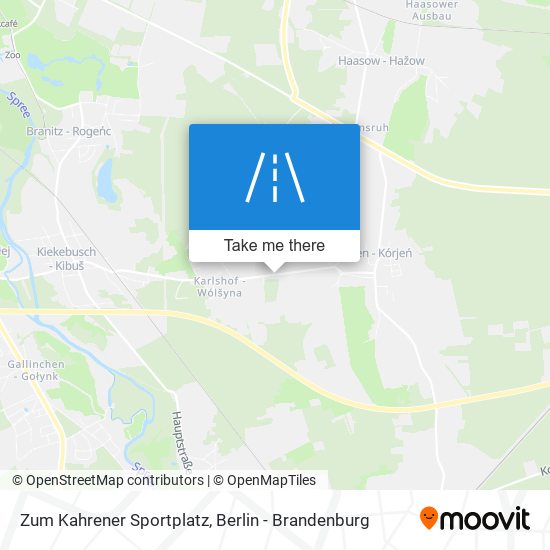 Zum Kahrener Sportplatz map