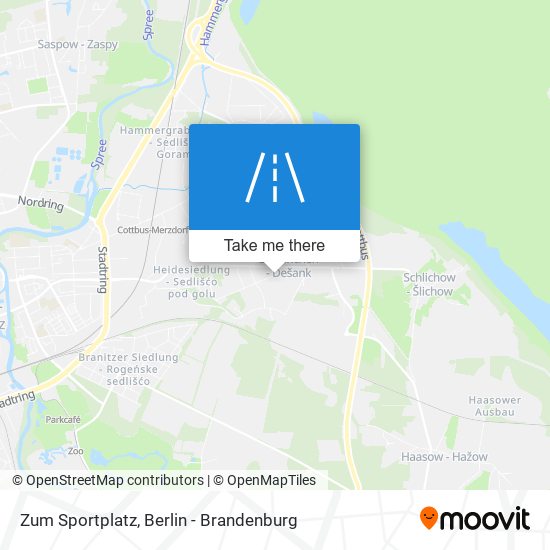 Zum Sportplatz map