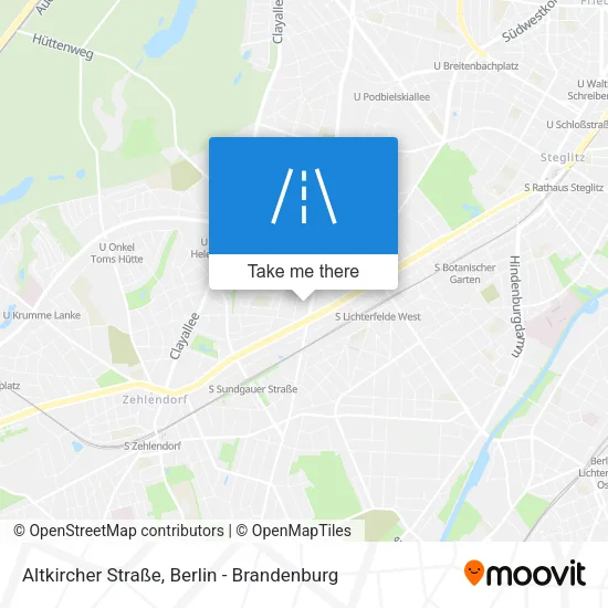 Карта Altkircher Straße