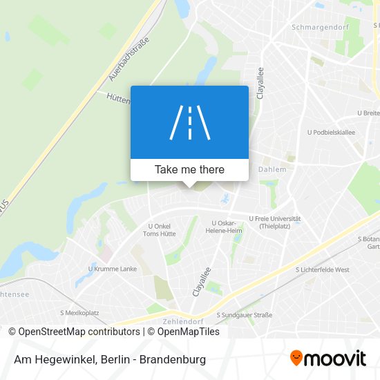 Am Hegewinkel map