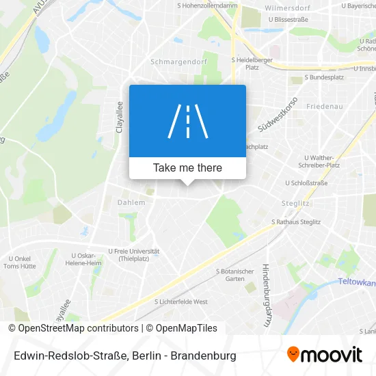 Карта Edwin-Redslob-Straße