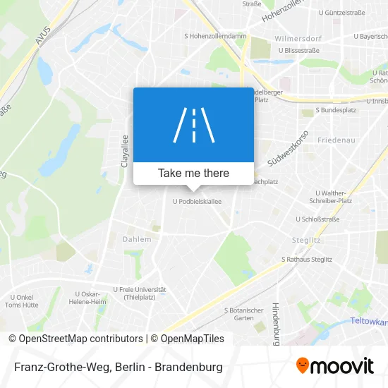 Карта Franz-Grothe-Weg