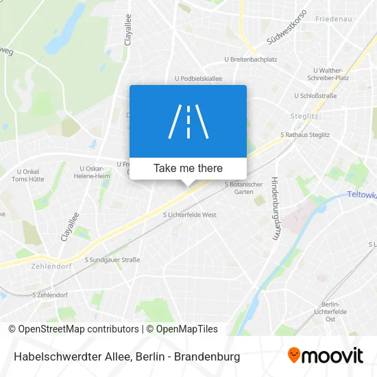 Карта Habelschwerdter Allee