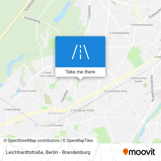 Карта Leichhardtstraße