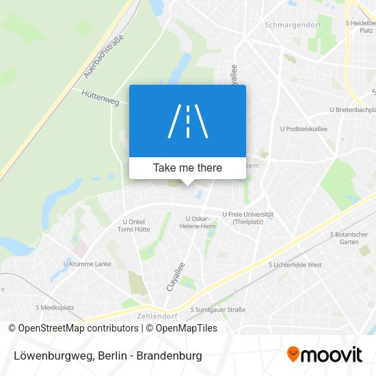 Löwenburgweg map