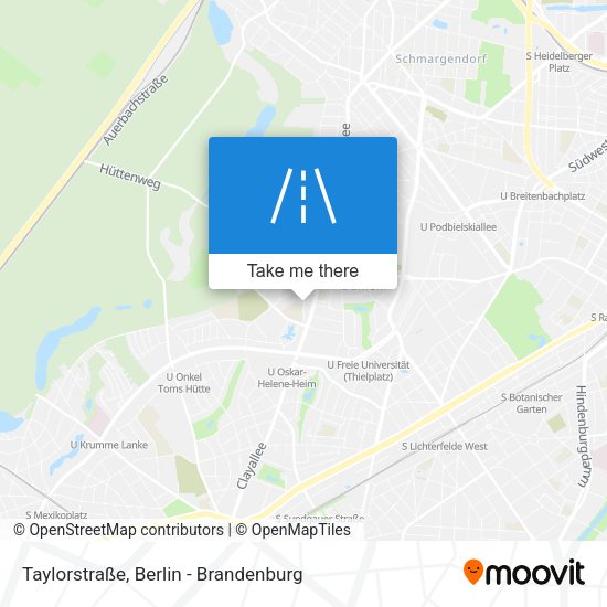 Taylorstraße map