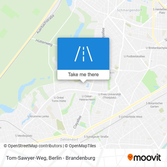 Tom-Sawyer-Weg map