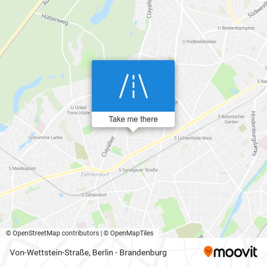 Von-Wettstein-Straße map
