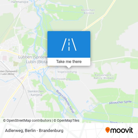 Adlerweg map