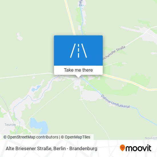 Alte Briesener Straße map