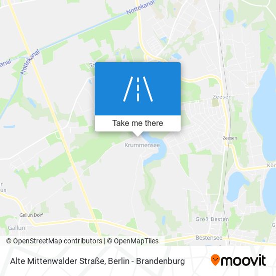 Alte Mittenwalder Straße map