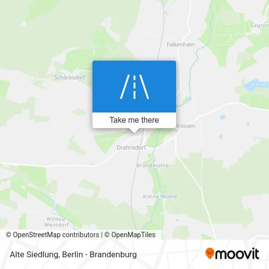 Карта Alte Siedlung