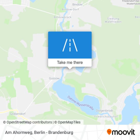 Am Ahornweg map