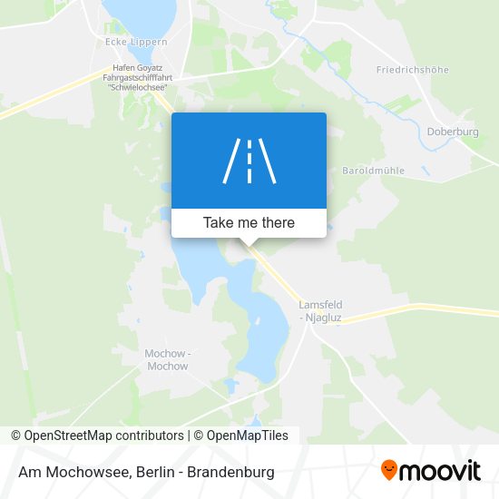 Am Mochowsee map