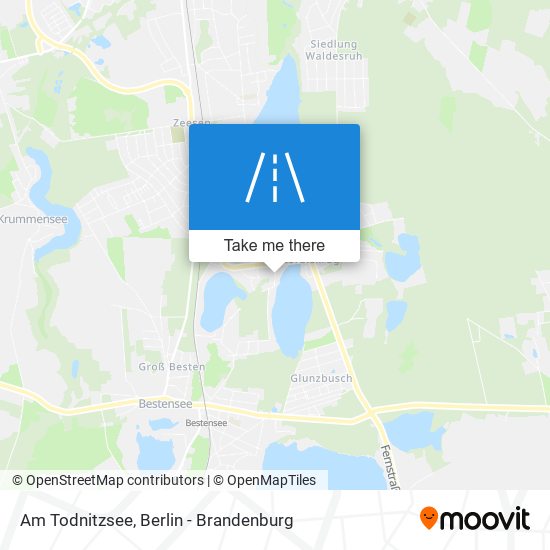 Am Todnitzsee map