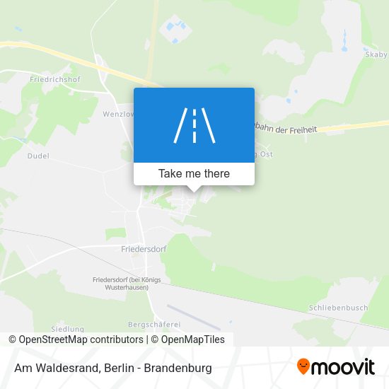 Am Waldesrand map