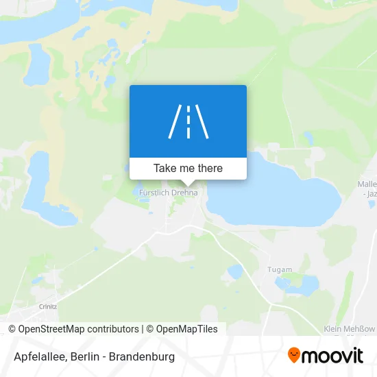 Карта Apfelallee