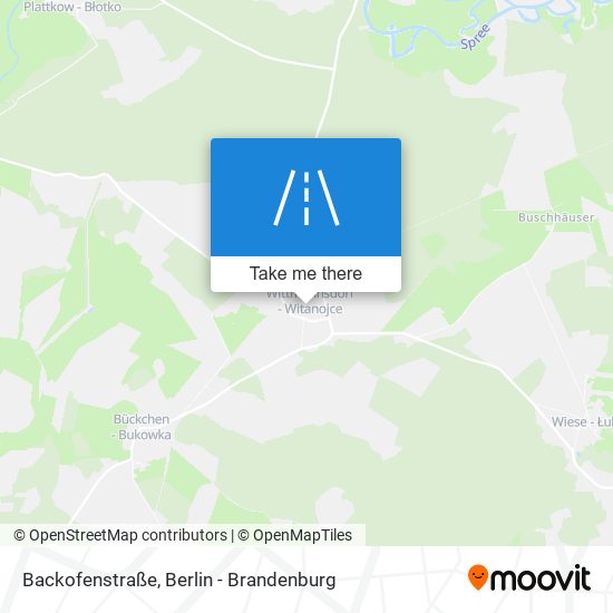 Backofenstraße map