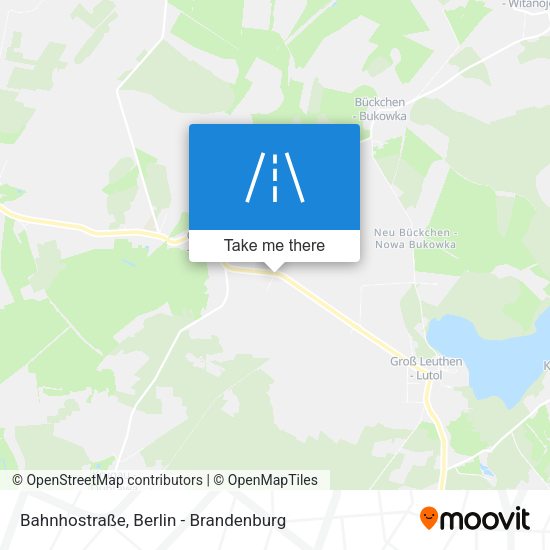 Bahnhostraße map