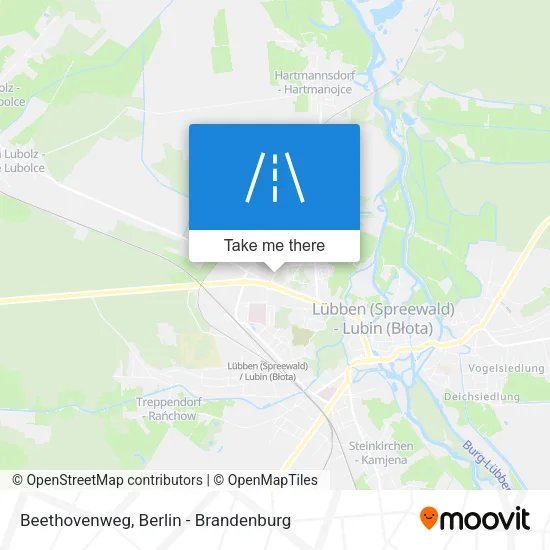 Карта Beethovenweg