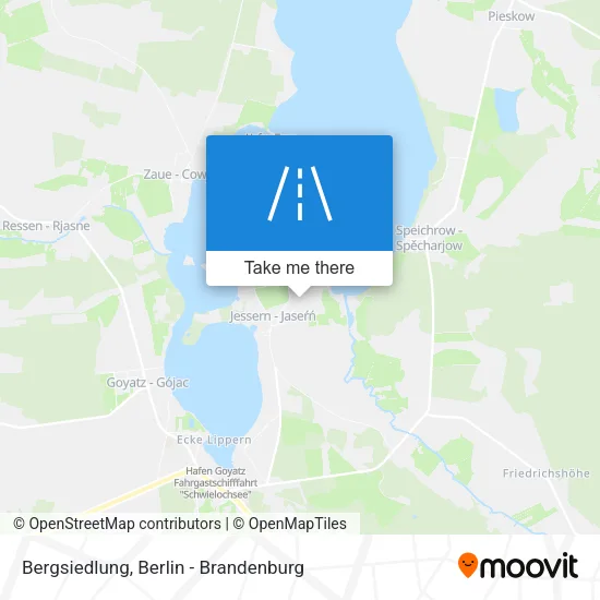 Карта Bergsiedlung