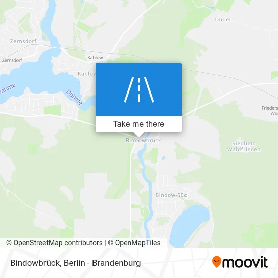 Bindowbrück map