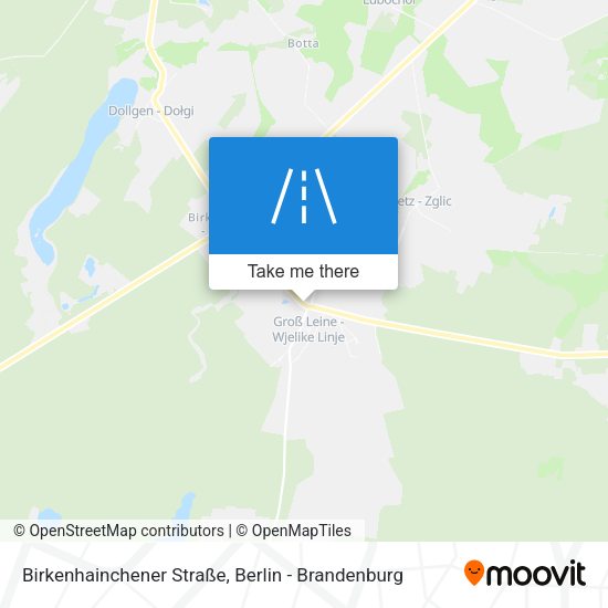 Birkenhainchener Straße map