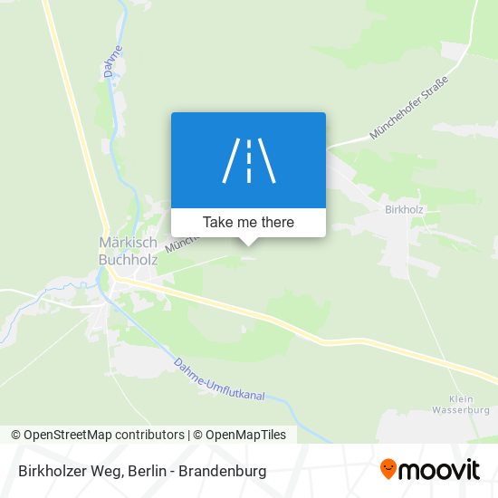 Birkholzer Weg map