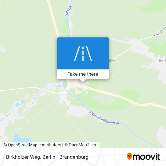 Birkholzer Weg map