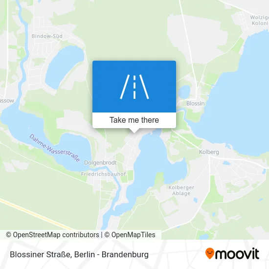 Blossiner Straße map