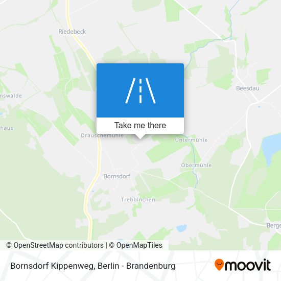 Bornsdorf Kippenweg map