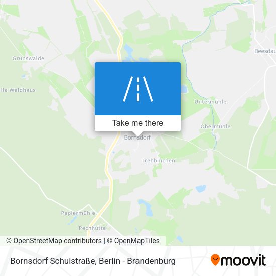 Bornsdorf Schulstraße map