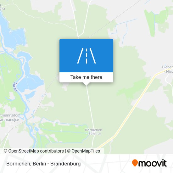 Börnichen map