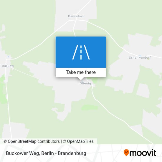 Buckower Weg map