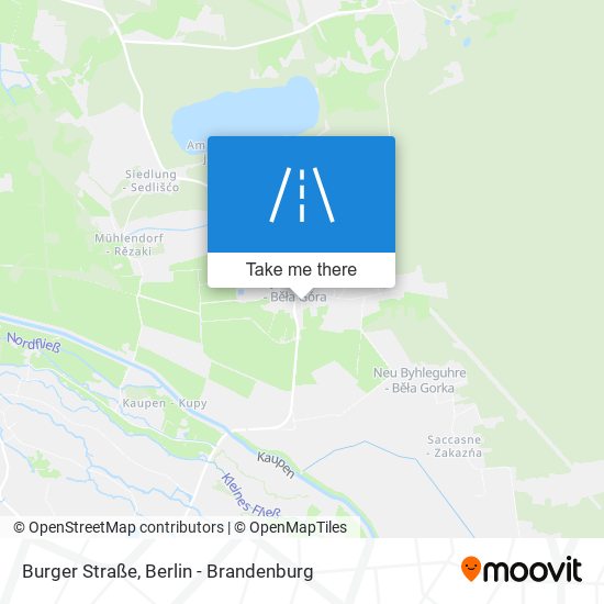 Карта Burger Straße