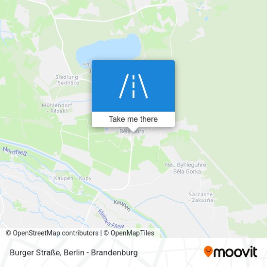 Burger Straße map