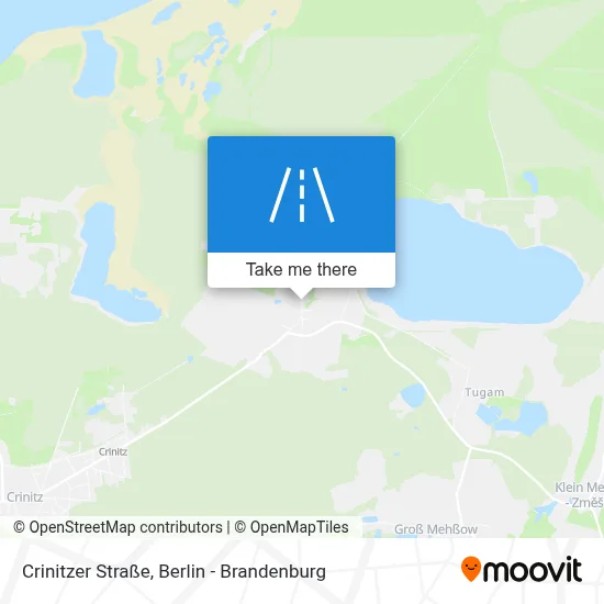 Crinitzer Straße map