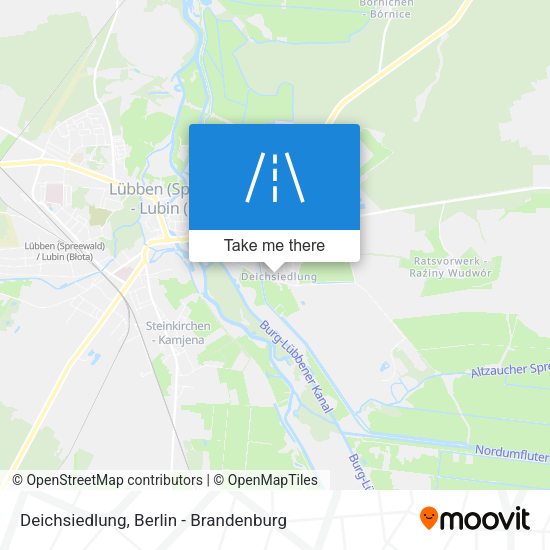 Deichsiedlung map