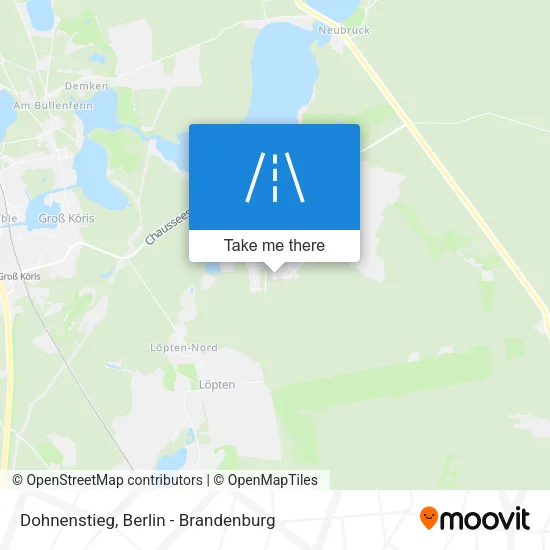 Карта Dohnenstieg