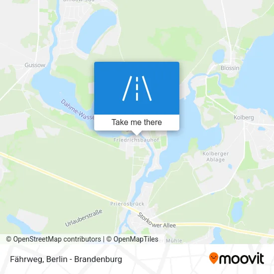 Карта Fährweg