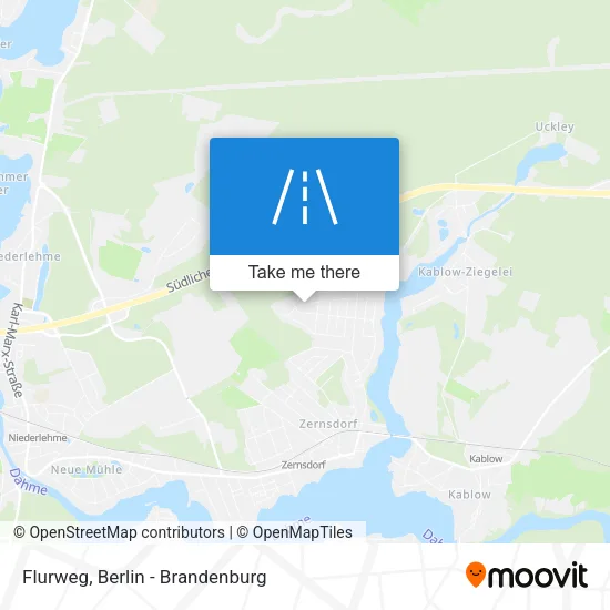 Карта Flurweg