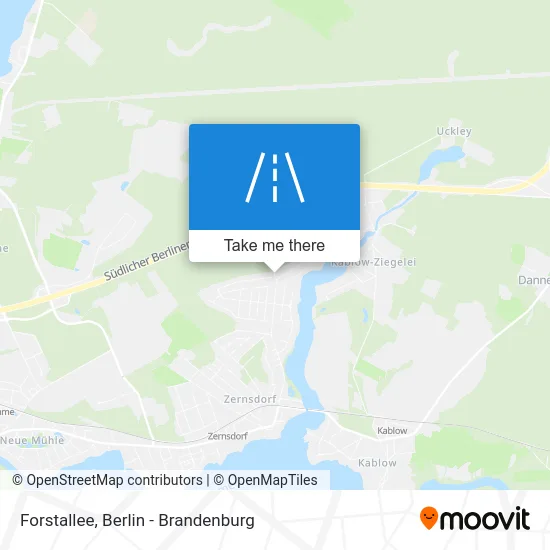 Карта Forstallee