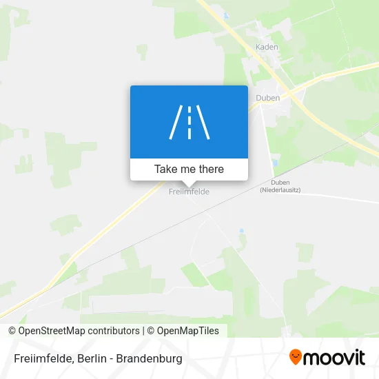 Карта Freiimfelde